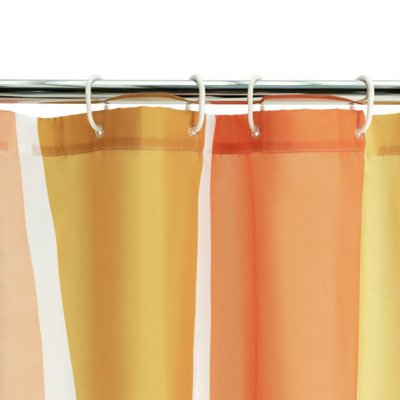 Habitat Sunrise Shower Curtain with antibacterial finish by Argos