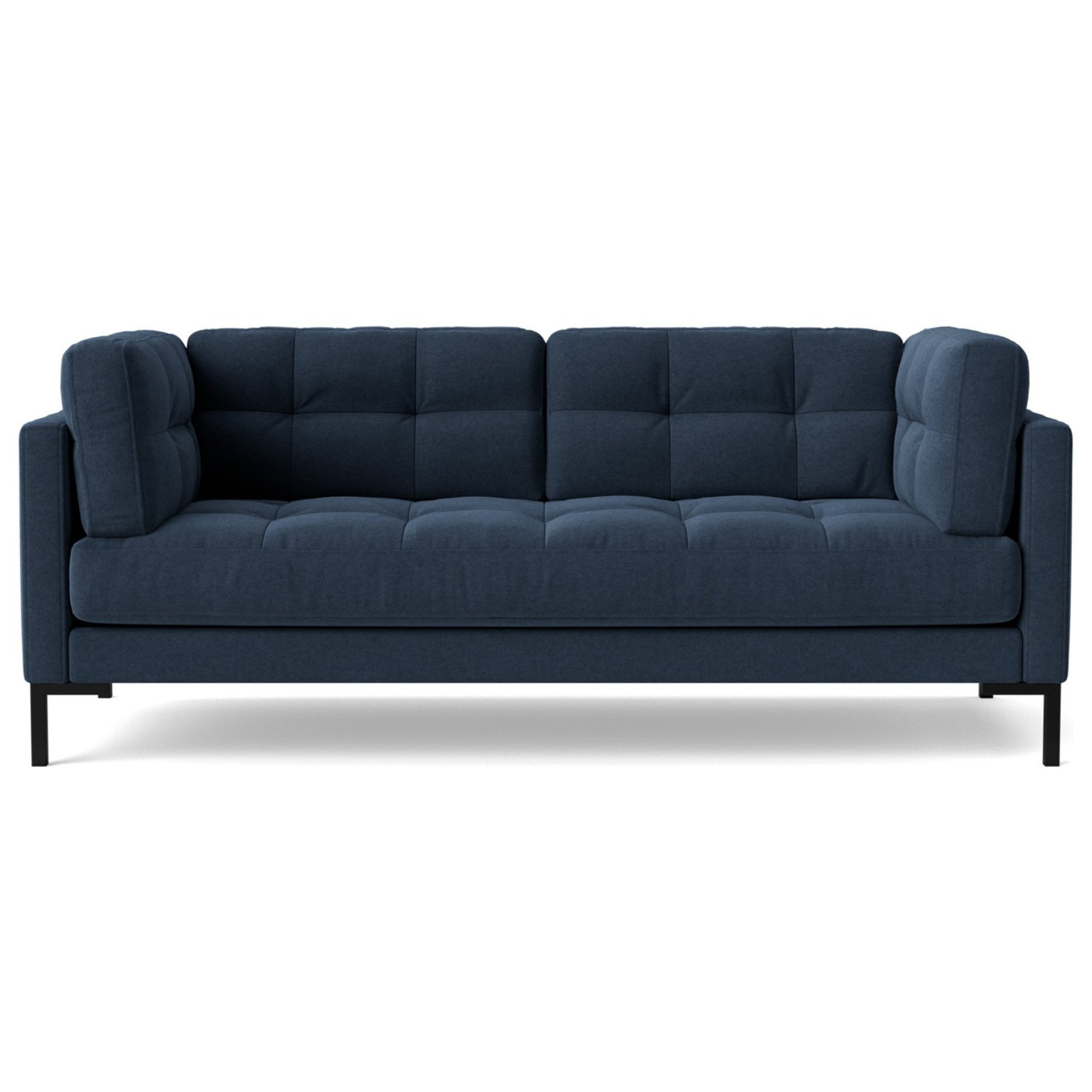 Swoon Landau Fabric 2 Seater Sofa Indigo Blue by Argos