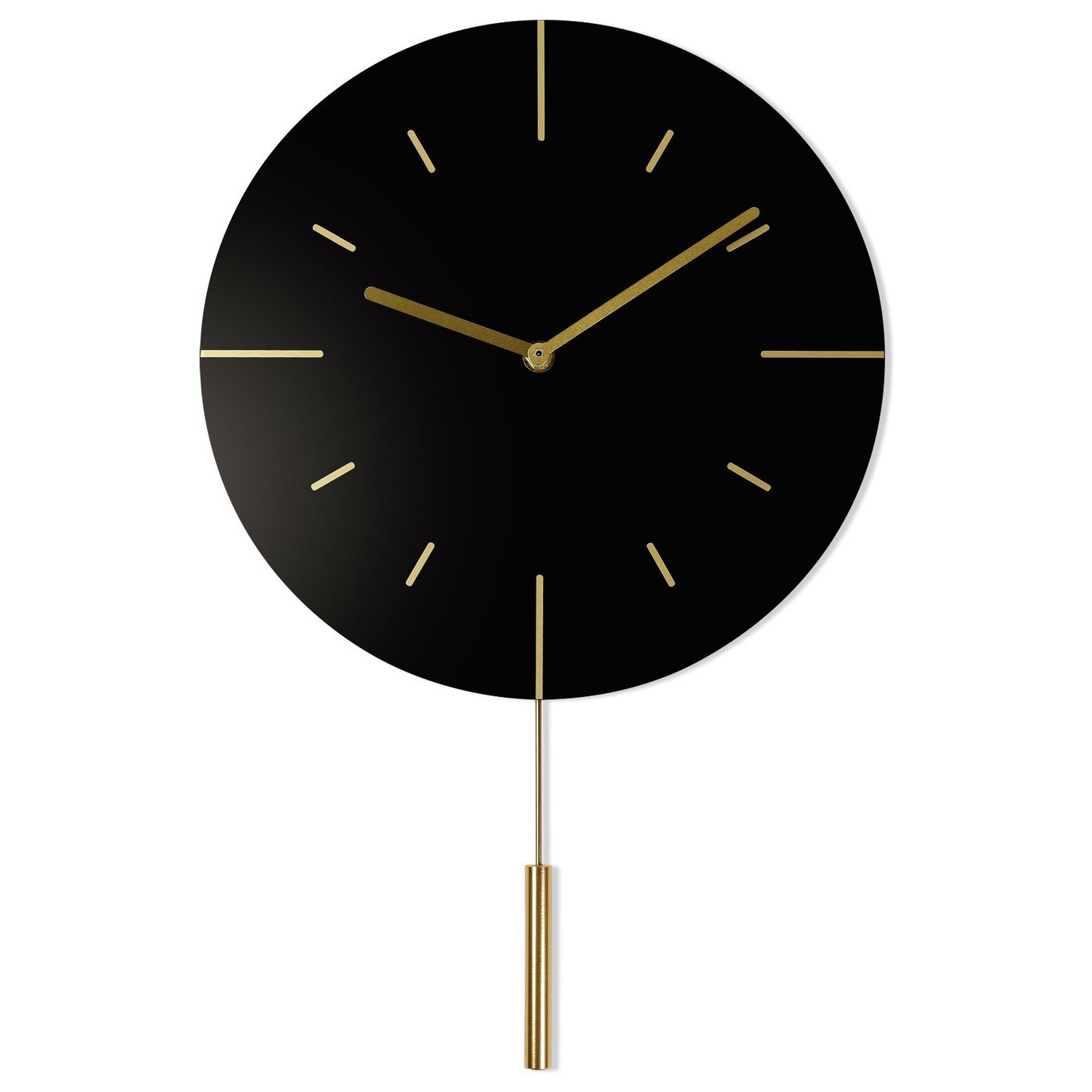 Spirit Pendulum Wall Clock Black by Argos