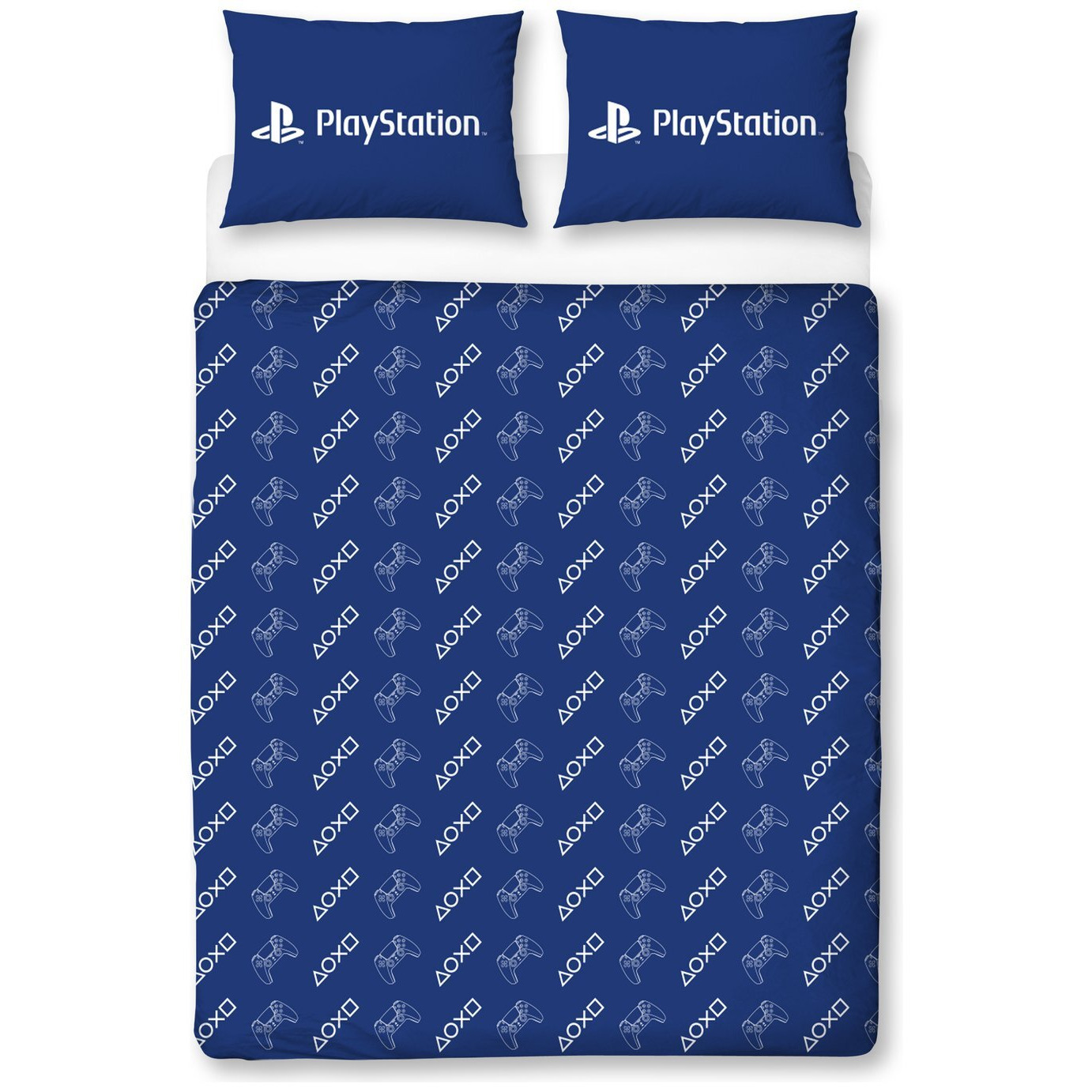 PlayStation Playerone Blue Kids Bedding Set Single by Argos
