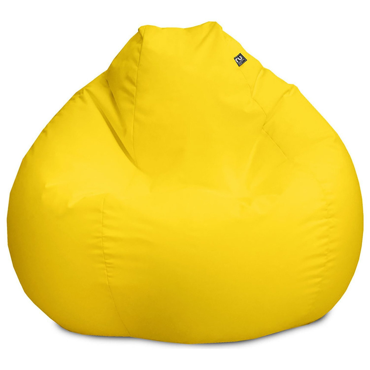 Indoor Outdoor Bean Bag Yellow by Argos