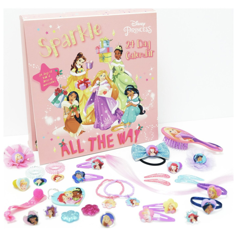Disney Princess Hair Accessories Advent Calendar By Argos Ufurnish