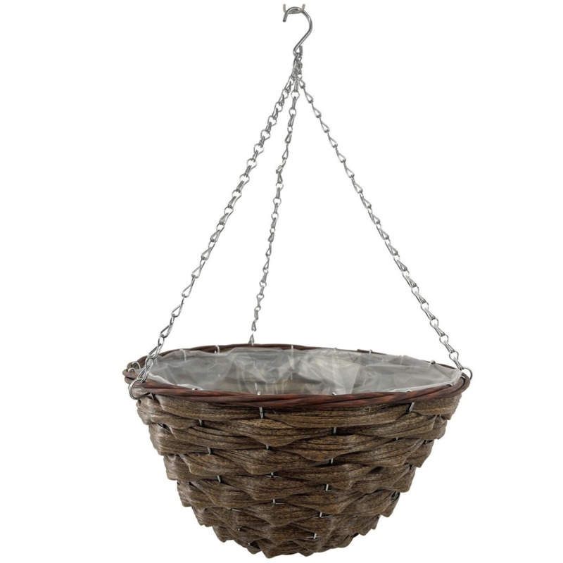 Terrastyle 35cm Rattan Hazel Hanging Basket by Argos