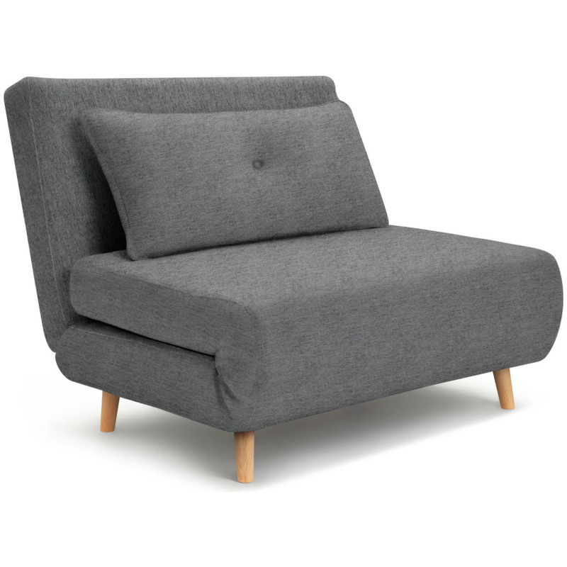 Habitat Roma Small Double Fabric Chairbed Grey by Argos