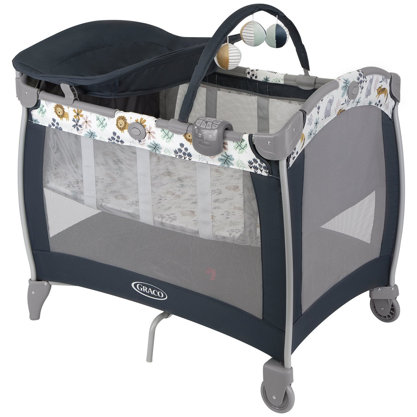 Graco Contour Electra Into The Wild Travel Cot by Argos