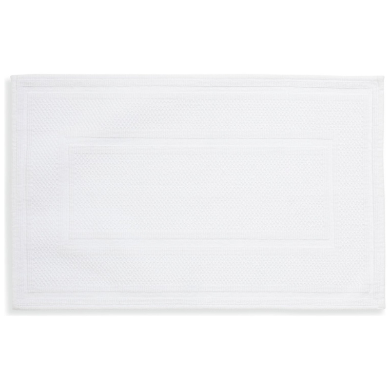 Habitat Cotton Textured Bath Mat White by Argos