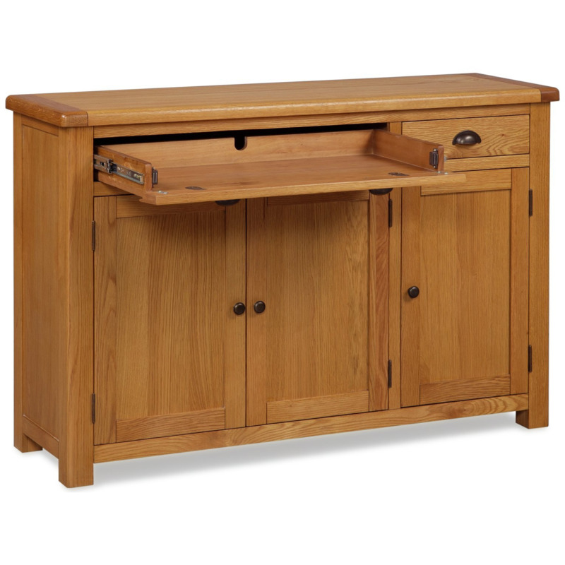 Habitat Kent 3 Door 2 Drawer Sideboard Oak by Argos