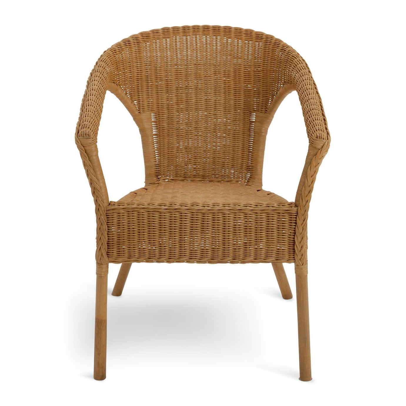Habitat Abby Rattan Chair - Natural by Argos | ufurnish.com