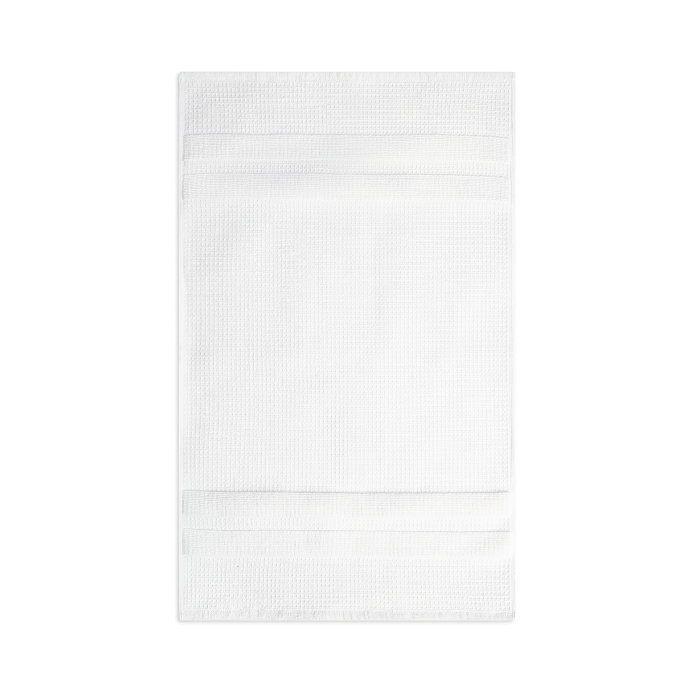 Habitat Organic Waffle Bath Mat White by Argos