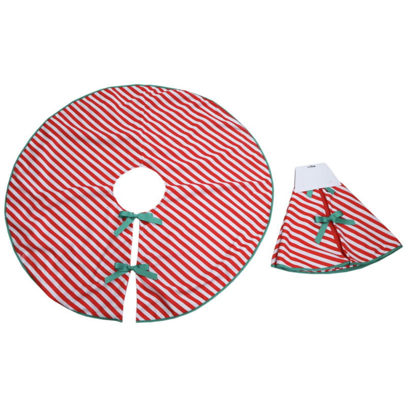 Argos Home Candy Cane Striped Christmas Tree Skirt 63cm by Argos