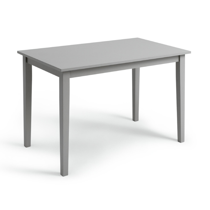 Habitat Chicago Solid Wood 4 Seater Dining Table Grey by Argos