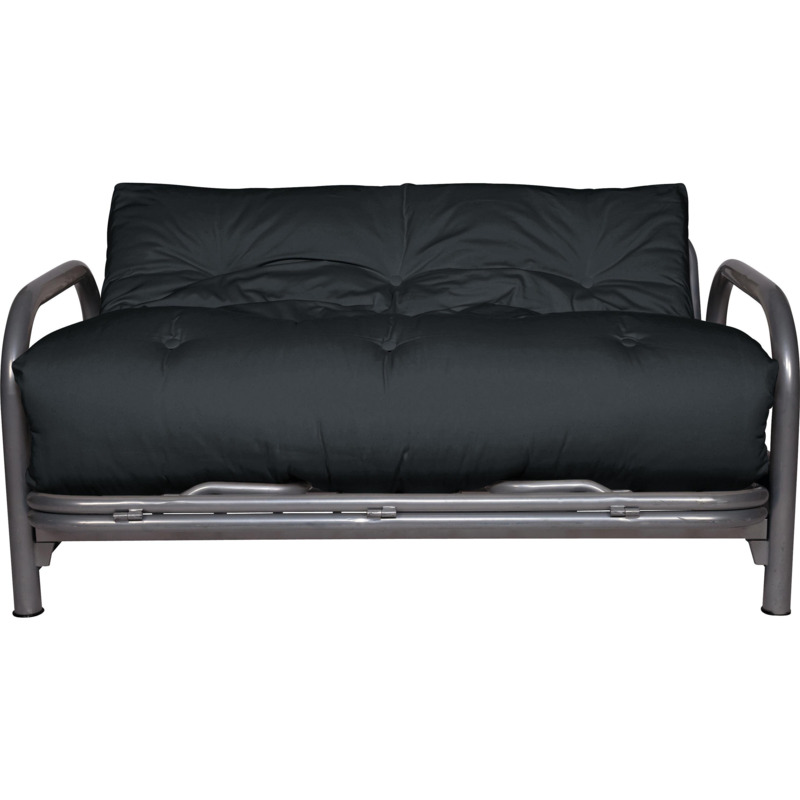 Argos Home Mexico 2 Seater Futon Sofa Bed Black by Argos