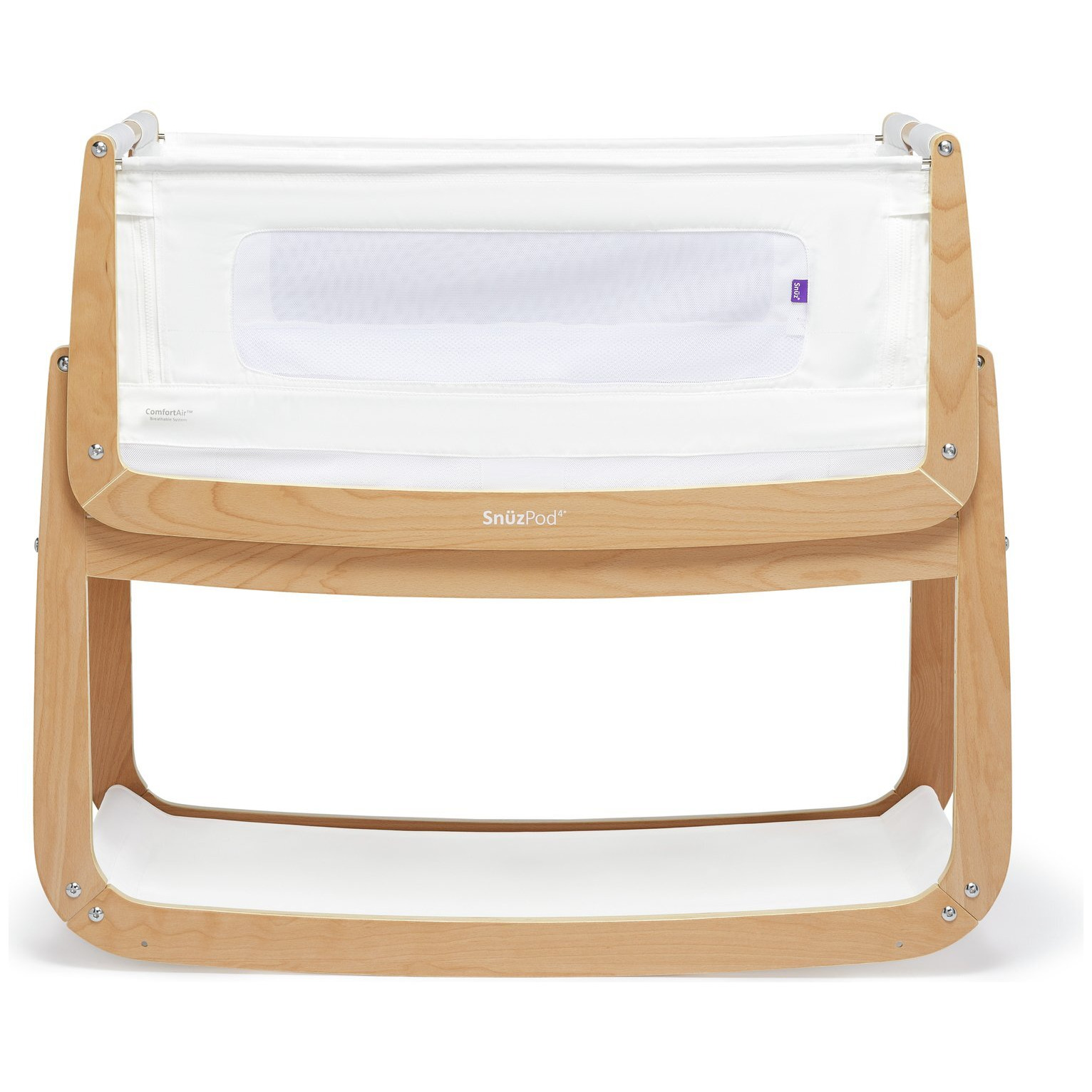 SnuzPod 4 Bedside Crib Natural by Argos