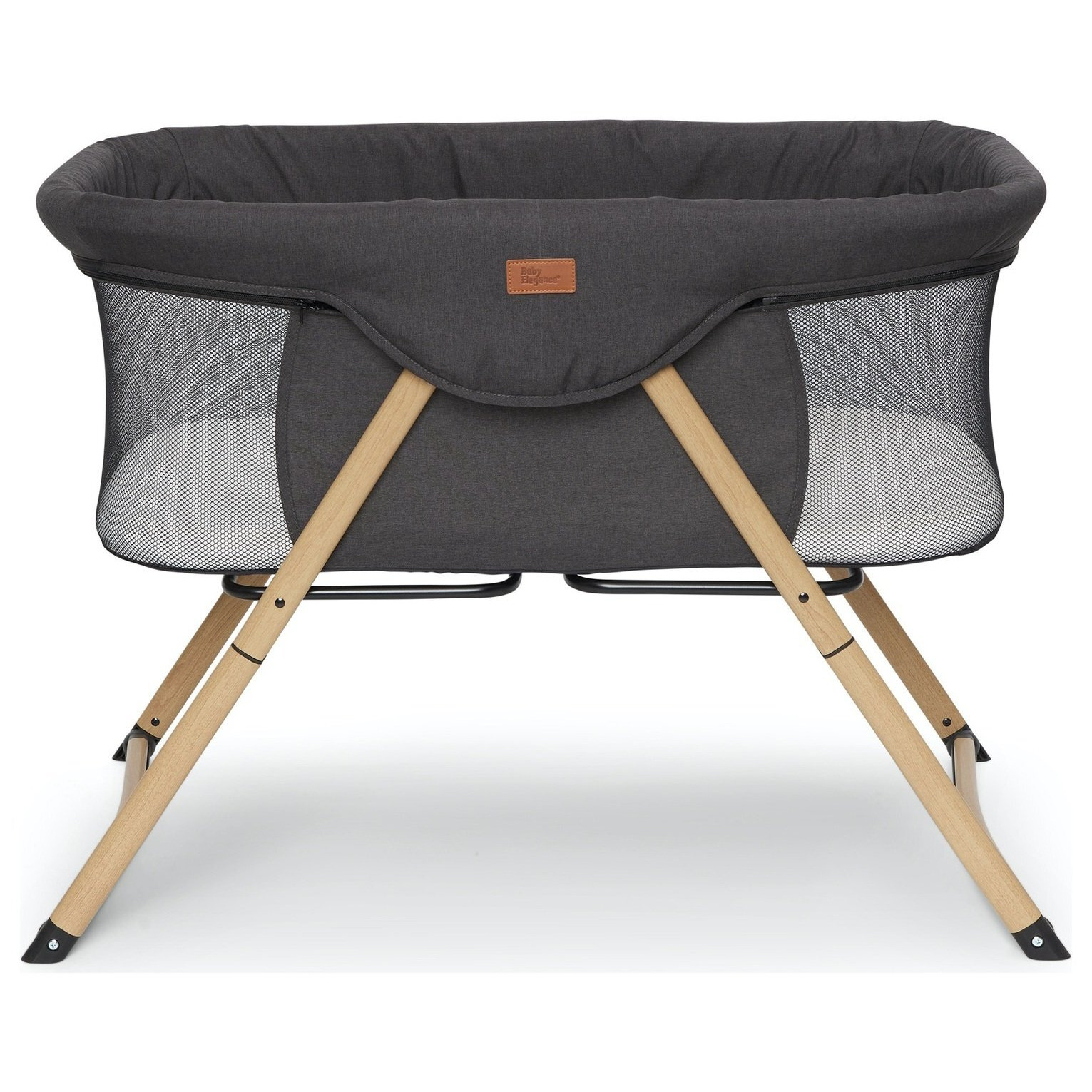 Baby Elegance Kangu Crib Black/Wood by Argos
