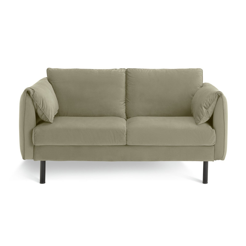 Habitat Bexley Self Assembly Fabric 2 Seater Sofa Olive by Argos