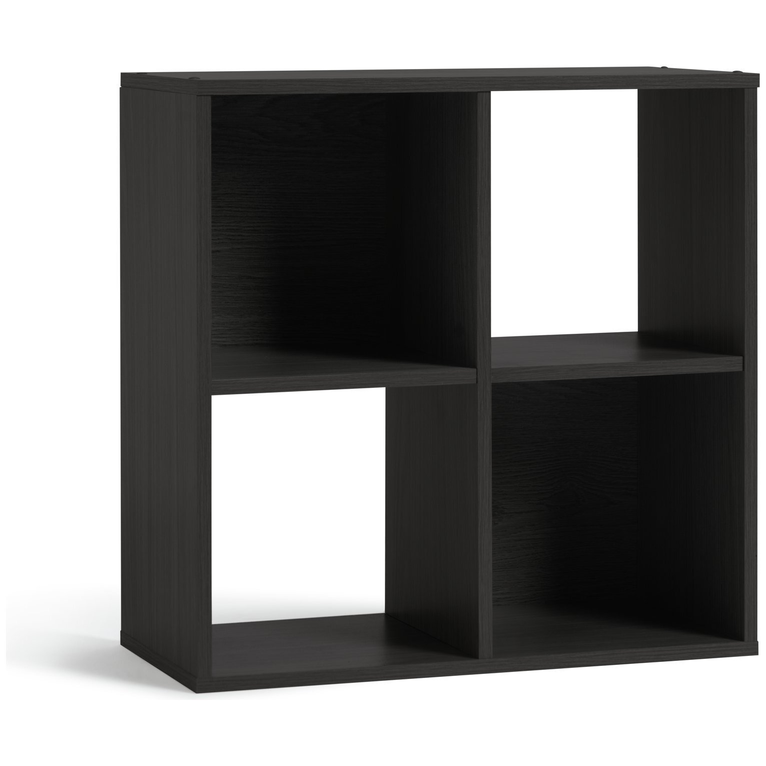 Habitat Squares 4 Cube Storage Unit Black by Argos
