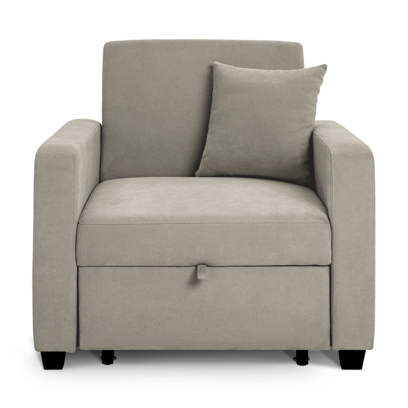 Habitat Reagan Single Fabric Chairbed Natural by Argos