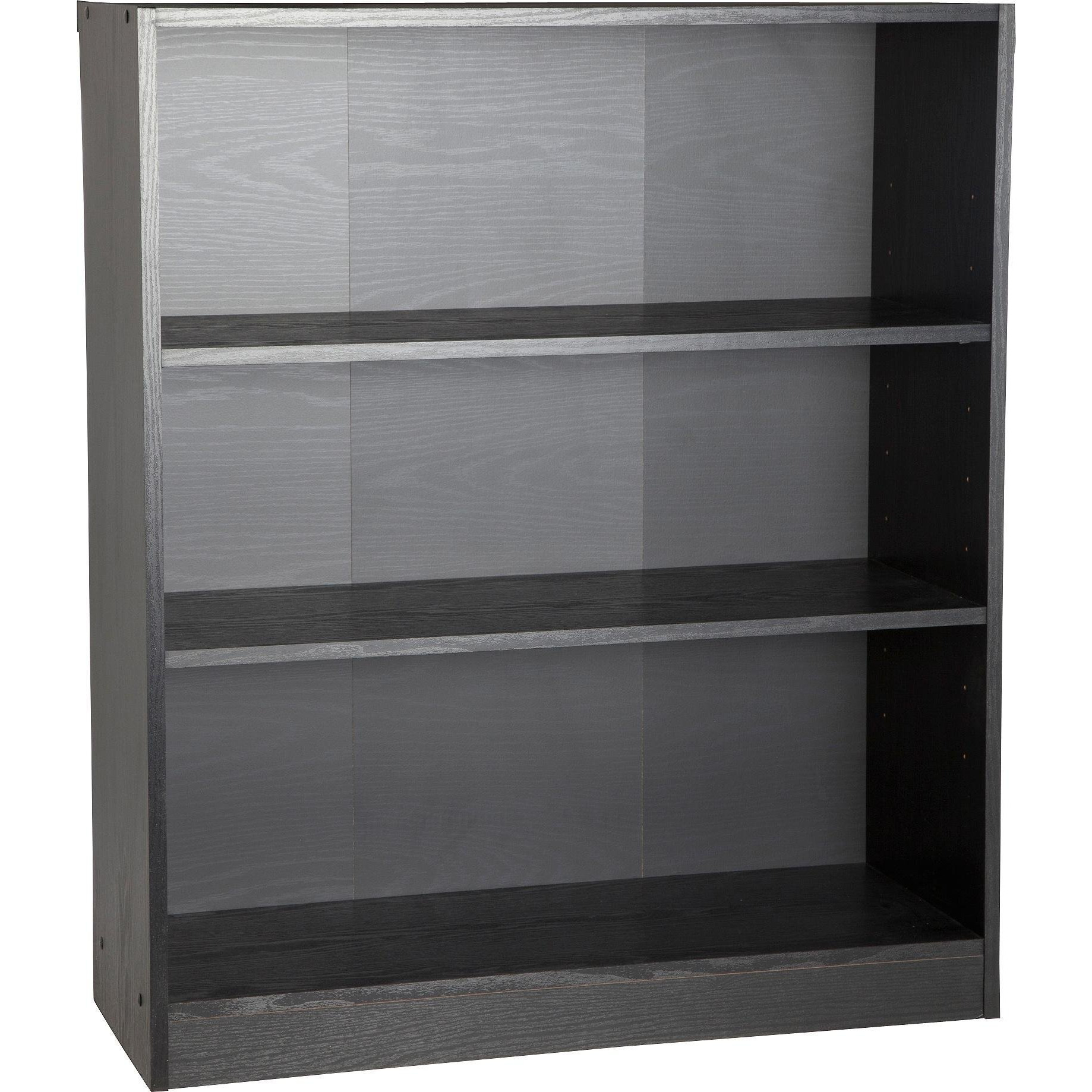 Argos Home Maine Short Bookcase Black Ash Effect by Argos