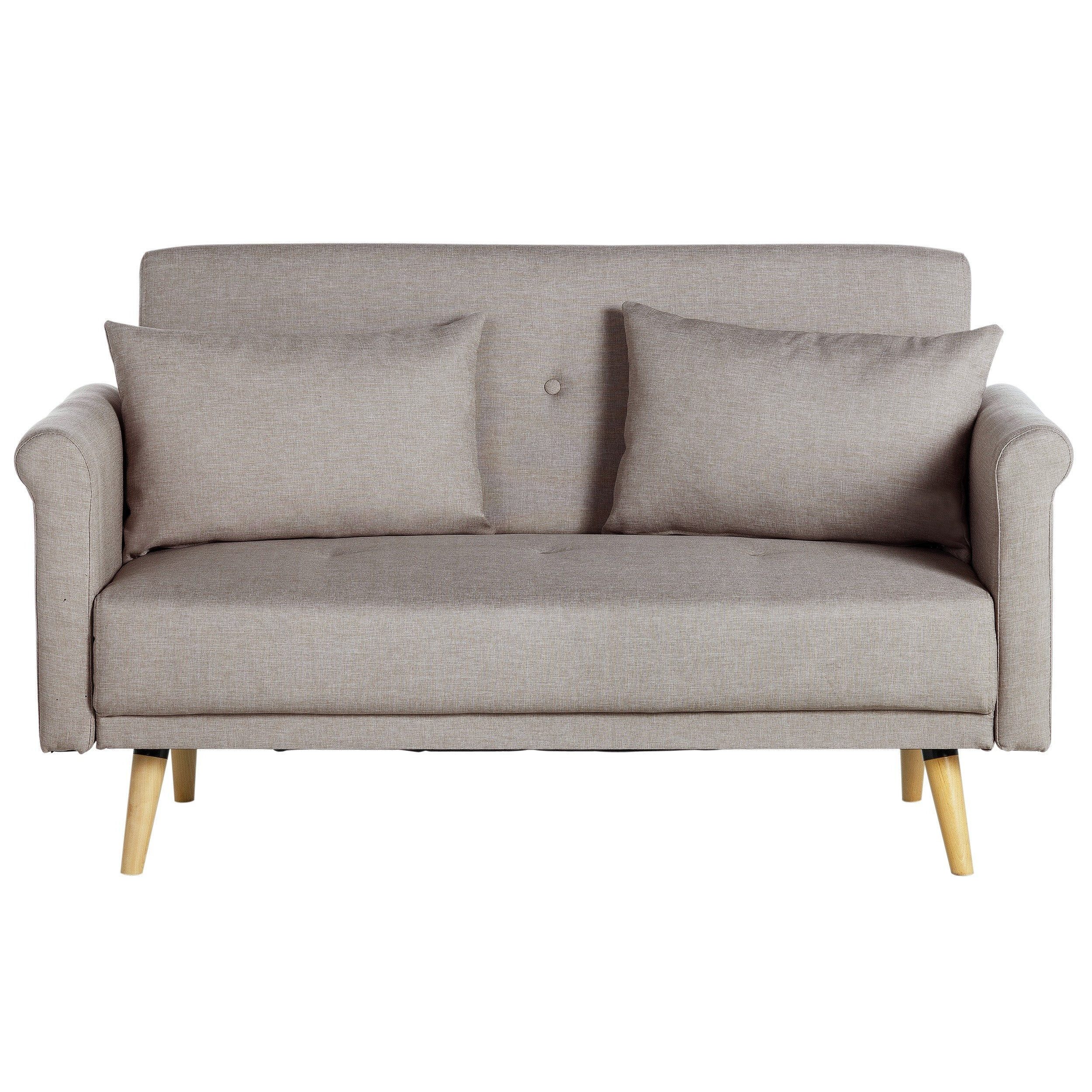 Habitat Evie Fabric 2 Seater Sofa in a Box Natural by Argos