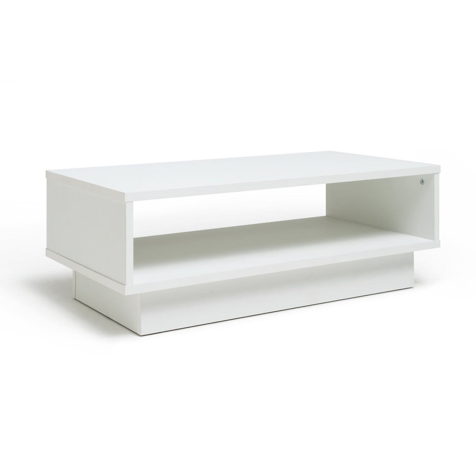 Habitat Cubes Coffee Table - White by Argos | ufurnish.com