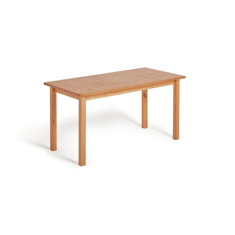 Habitat Ashdon Solid Pine 6 Seater Dining Table by Argos