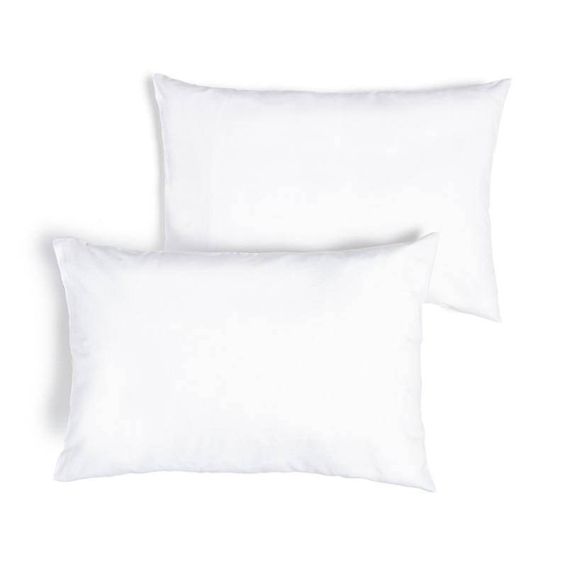 Argos Home Brushed Cotton Standard Pillowcase Pair White by Argos