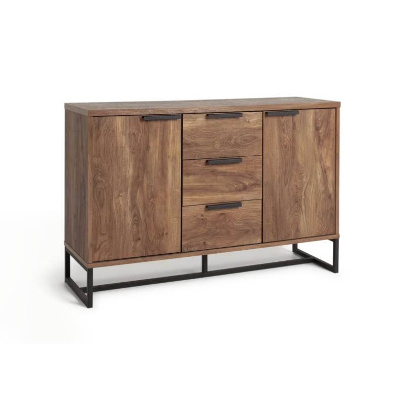 Habitat Nomad 2 Door 3 Drawer Sideboard Oak Effect by Argos