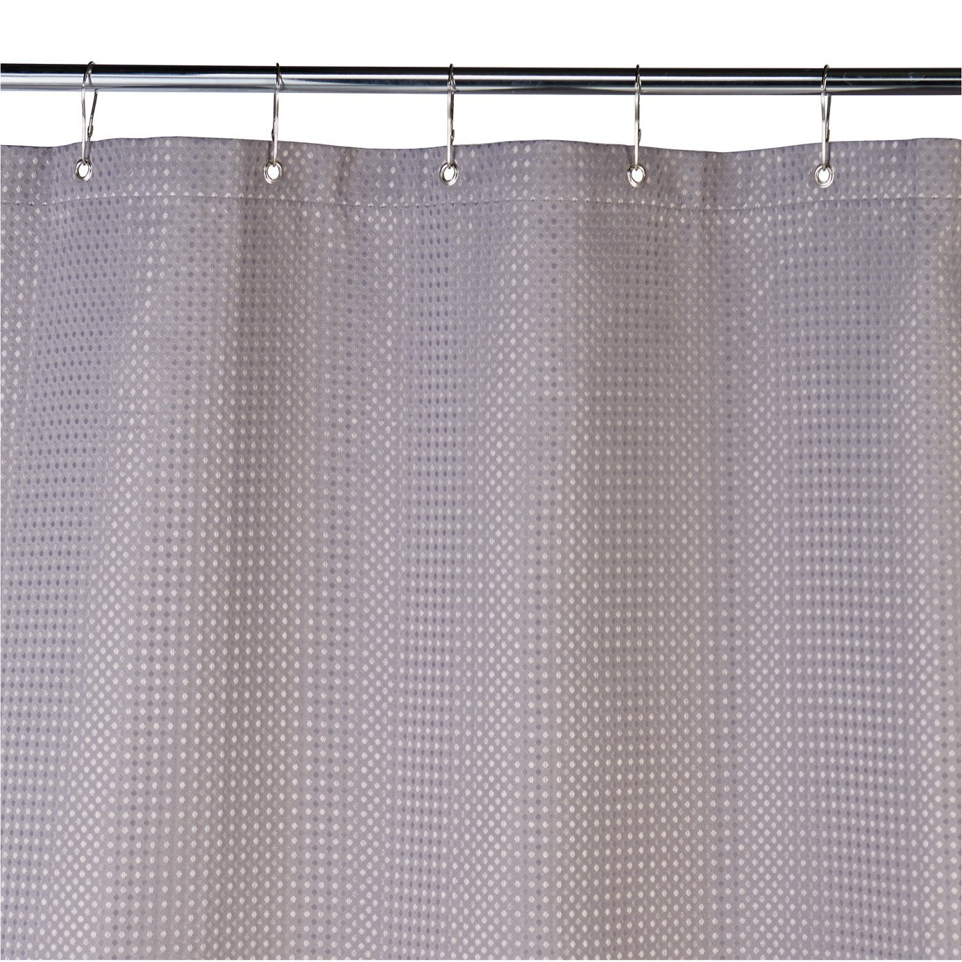 Habitat Shower Curtain Grey Waffle by Argos