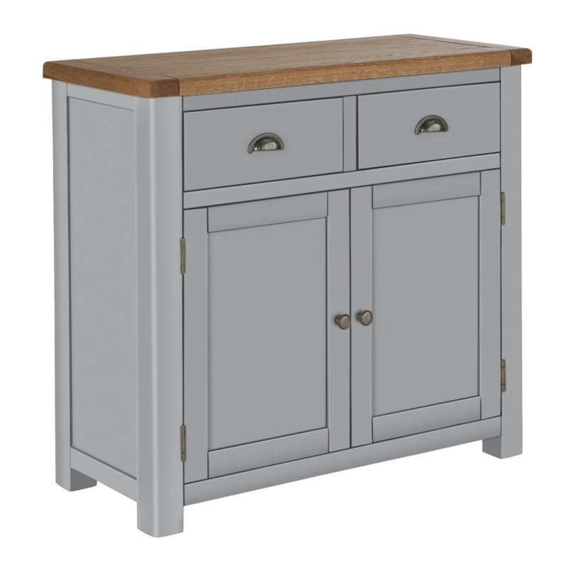 Habitat Kent 2 Door 2 Drawer Sideboard Light Grey by Argos
