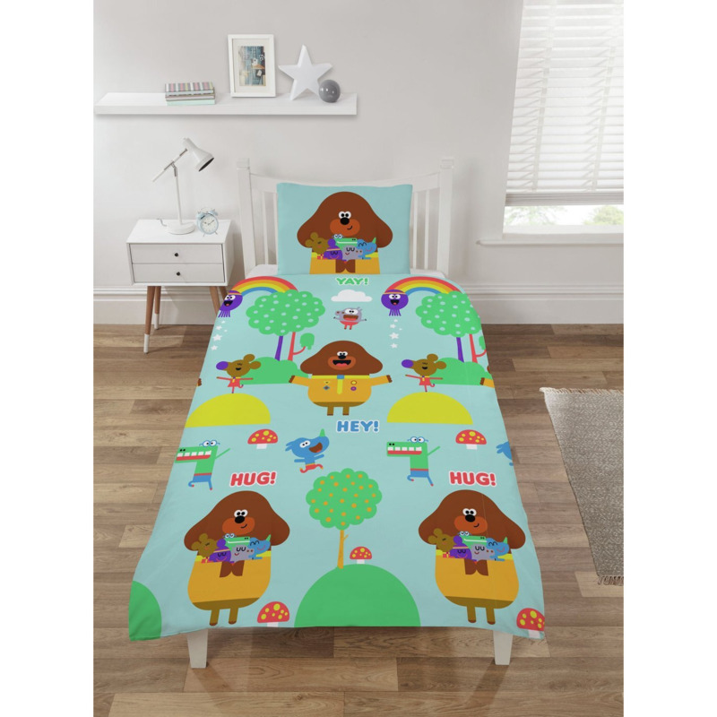 Hey Duggee Kids Green Bedding Set Single by Argos