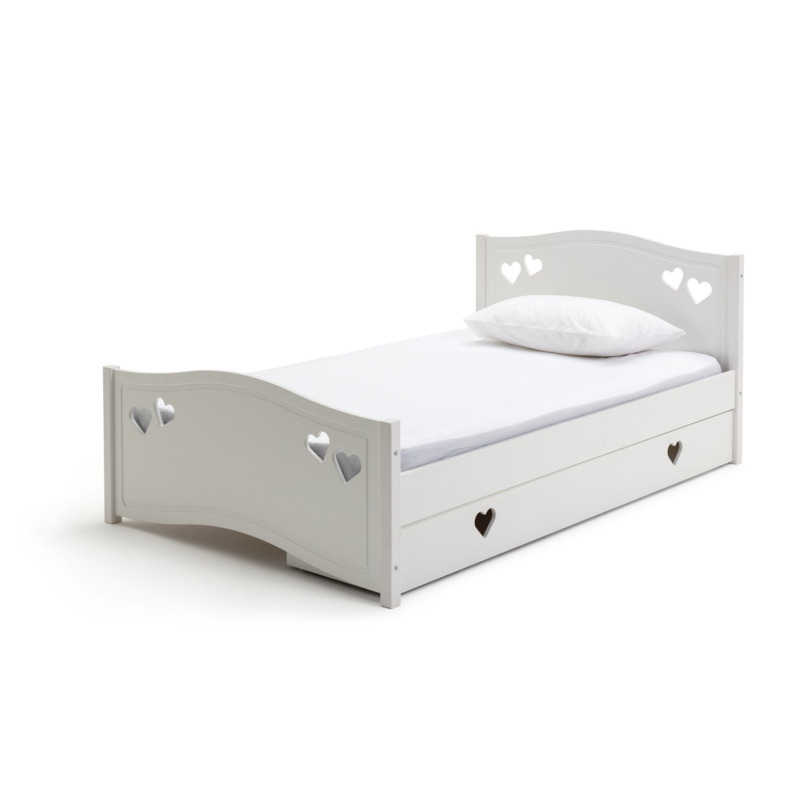 Habitat Mia Small Double Bed, Drawer &Kids MattressWhite by Argos