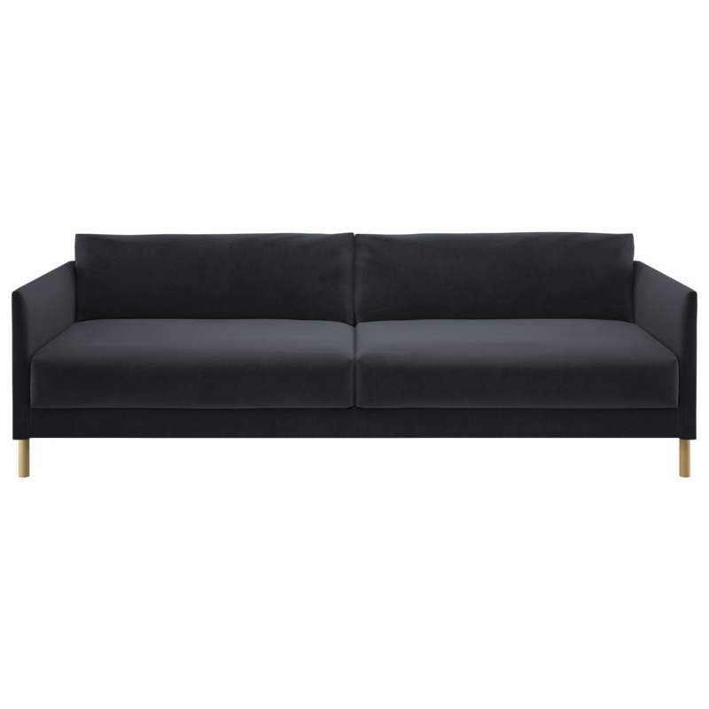 Habitat Hyde 3 Seater Fabric Sofa Bed Charcoal by Argos