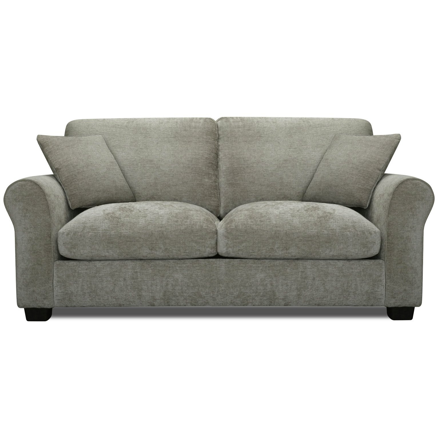 Argos Home Tammy 2 Seater Fabric Sofa bed Mink by Argos