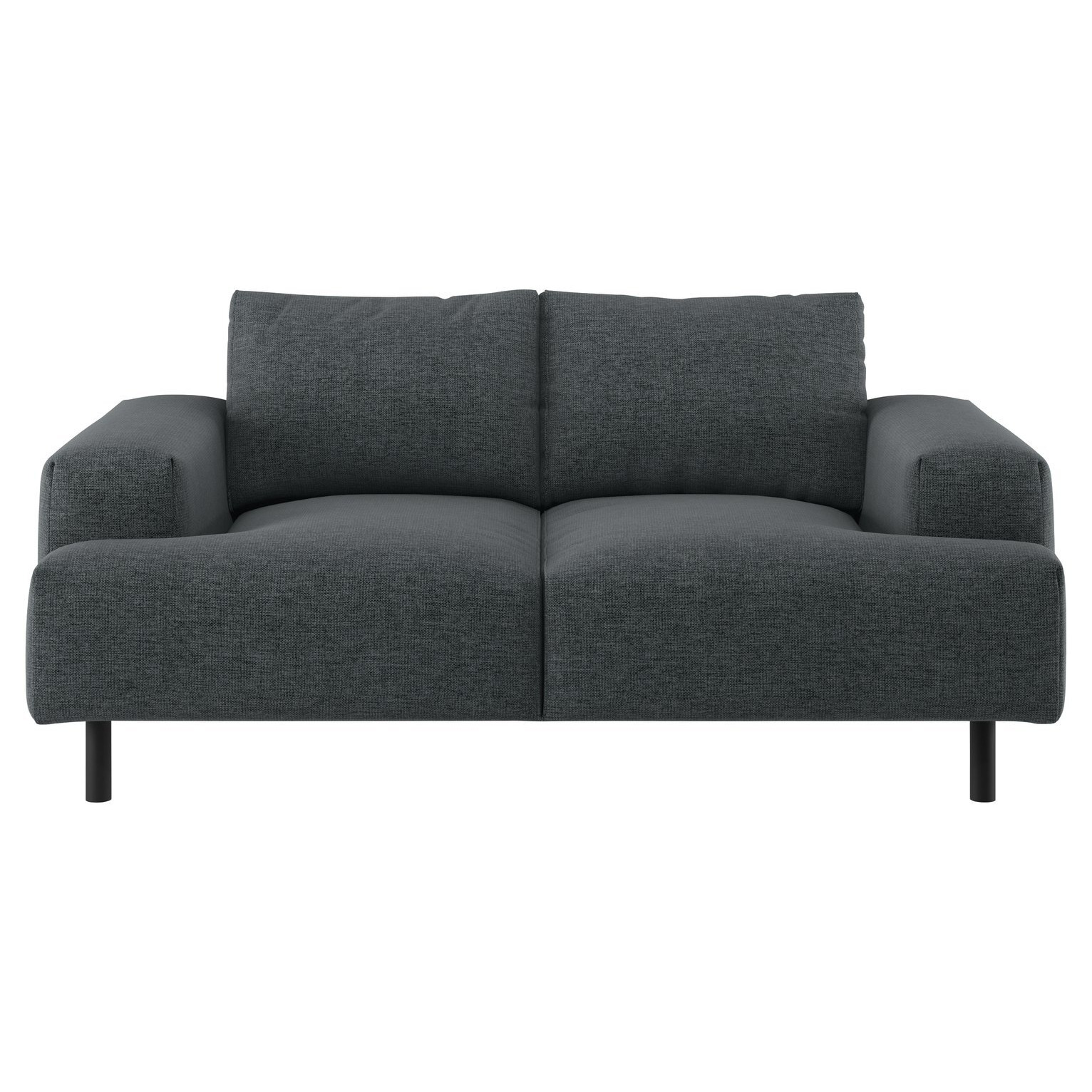 Habitat Julien Fabric 2 Seater Sofa Dallas Grey by Argos