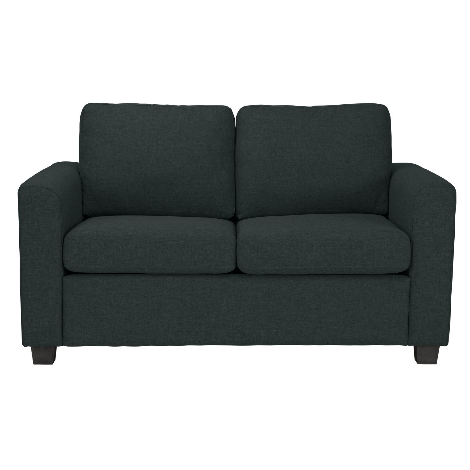 Habitat Apartment Fabric 2 Seater Sofa Bed Charcoal by Argos