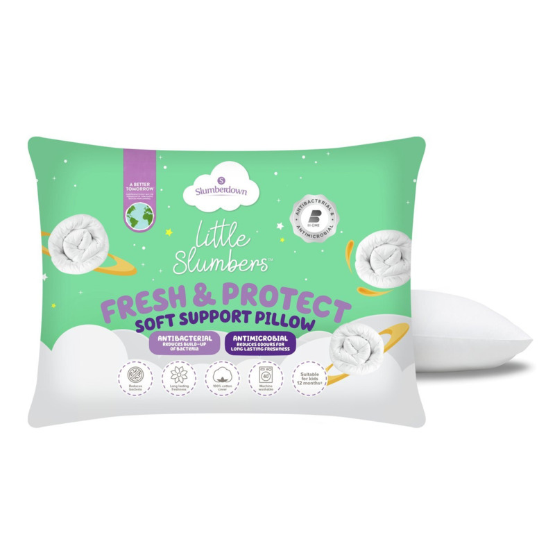 Slumberdown Anti Bacterial Soft Support Pillow Toddler by Argos