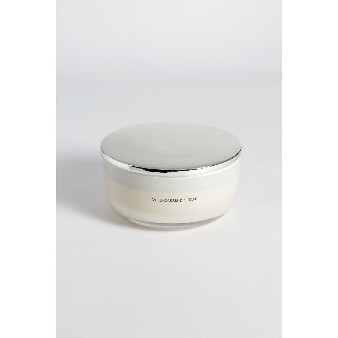 Habitat Lidded Multiwick Candle Wild Cassis and Cedar by Argos