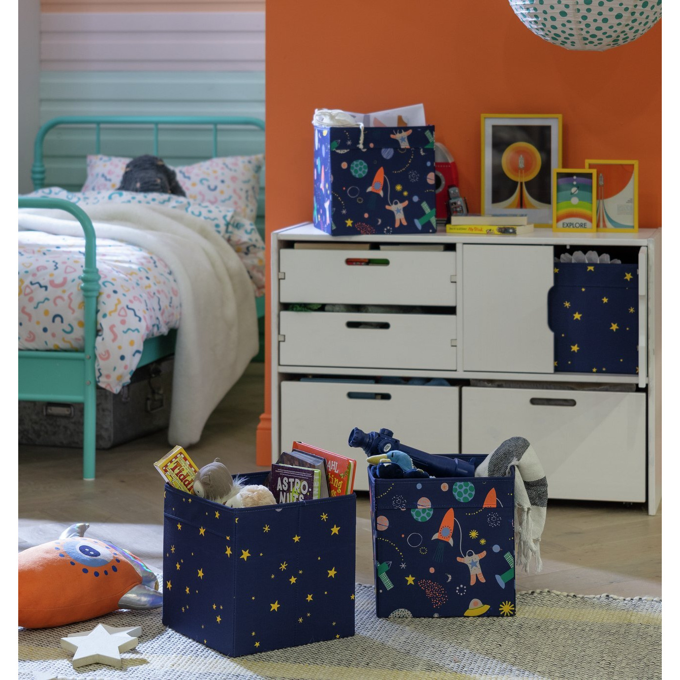 Habitat Space Set of 4 Storage Boxes by Argos