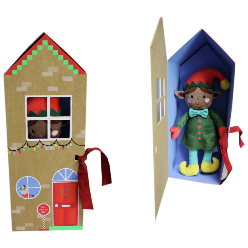 Argos Home Elf Plush Toy With House by Argos