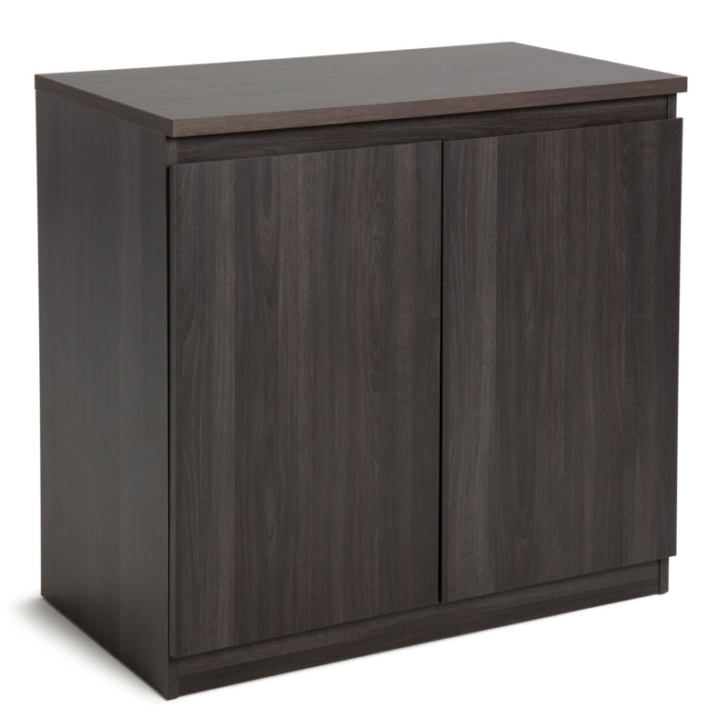 Habitat Jenson 2 Door Sideboard Black Brown by Argos