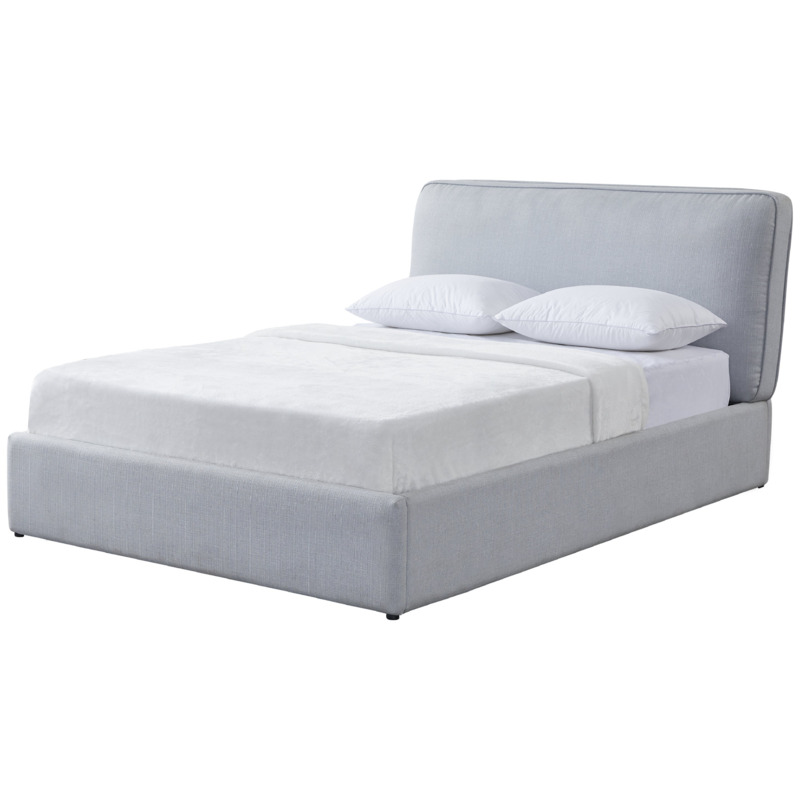 Habitat Colby Kingsize Fabric Ottoman Bed Frame Grey by Argos