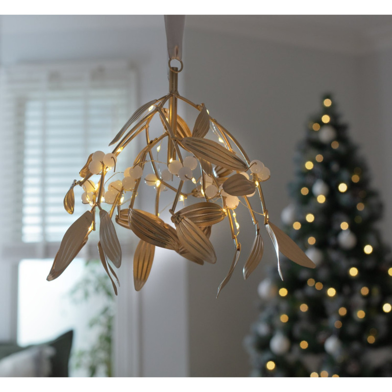 Argos Home Christmas Light Up Mistletoe Decoration by Argos