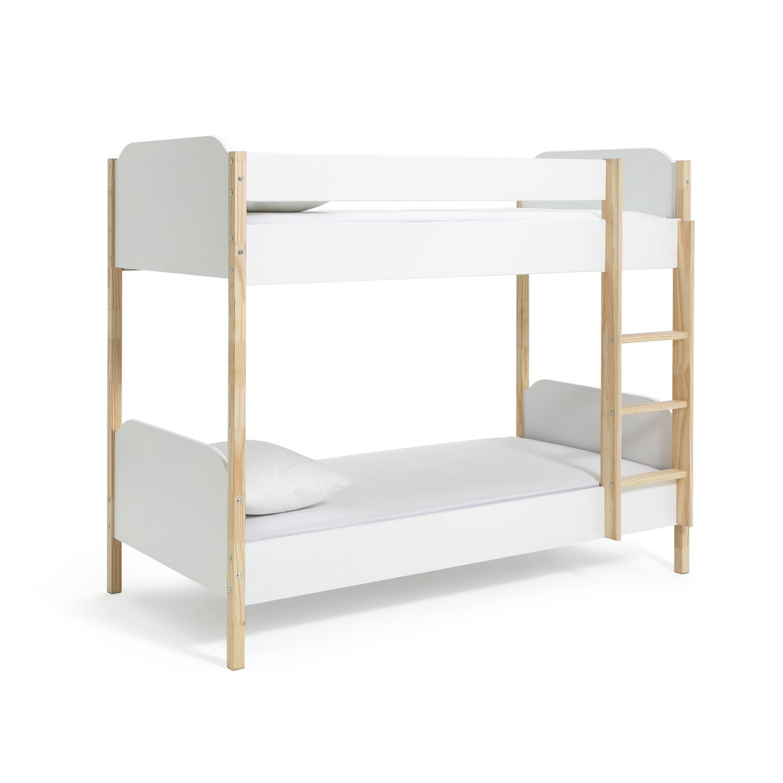 Habitat Nico Bunk Bed Frame White & Pine by Argos
