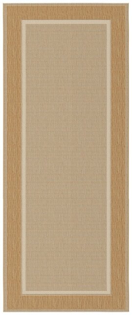 Solstice Latte Indoor Outdoor Rug - 80X200 by Argos | ufurnish.com