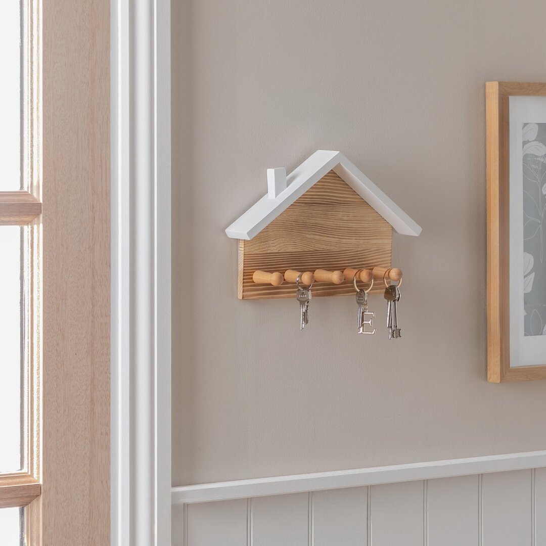 Argos Home Pack of 5 House Key Hook - Natural by Argos | uFurnish.com