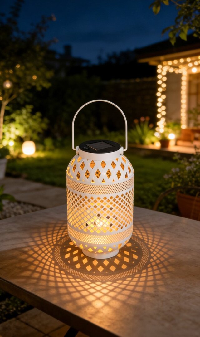 Home Solar White Lantern by Argos | uFurnish.com