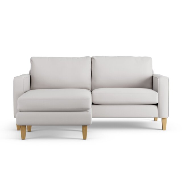 Habitat Flint Fabric Reversible Corner Sofa- Natural-Ash Leg by Argos ...