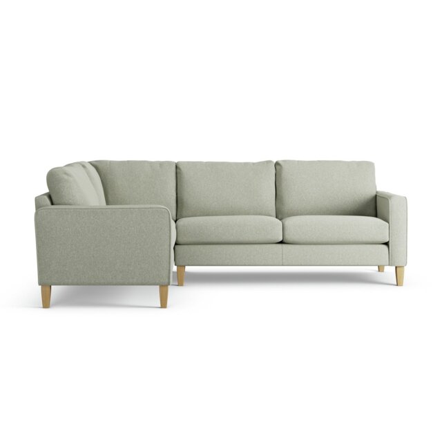 Habitat Flint Fabric Left Hand Corner Sofa - Sage Green by Argos ...