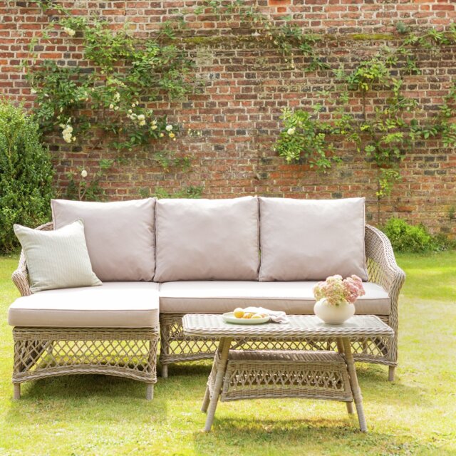 Argos Home Palermo 3 Seater Rattan Effect Garden Sofa Set By Argos argos-home-palermo-3-seater-rattan-effect-garden-sofa-set-by-argos
