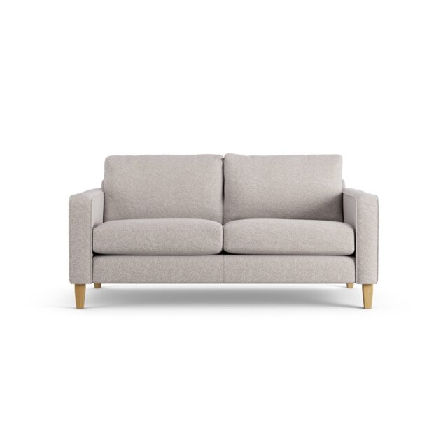 Habitat Flint Fabric 2 Seater Sofa - Natural - Ash Leg by Argos ...